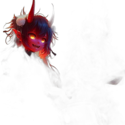 mask, dragon, face, creature, concept art, fantasy art, anime, pixel art transparent PNG cut-out