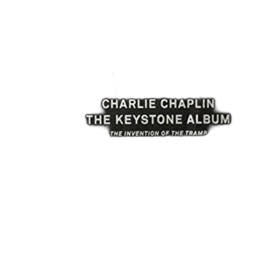 image, shows, black, book, titled, charlie, chaplin, keystone transparent PNG cut-out