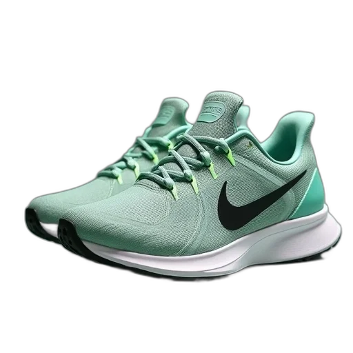 shoes, green, nike, revolution transparent PNG cut-out