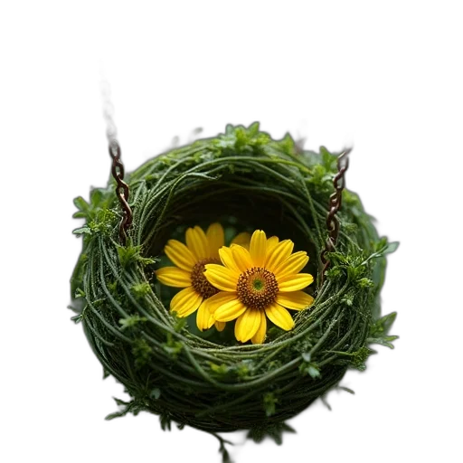 crown, flower, jewelry, staff transparent PNG cut-out
