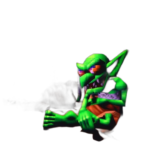staff, weapon, robot, dragon, pixel art, concept art, 3d render, vaporwave transparent PNG cut-out