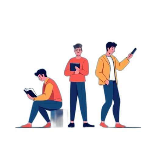 jacket, staff, concept art, cartoon, pixel art, neon, colorful, second transparent PNG cut-out