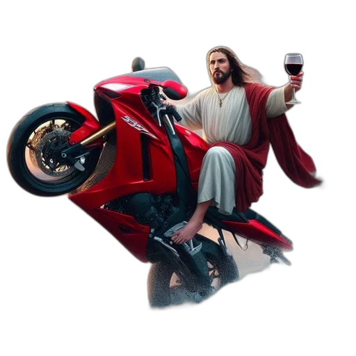 3d render, concept art, pixel art, photorealistic, unconventional, portrayal, shows, jesus transparent PNG cut-out