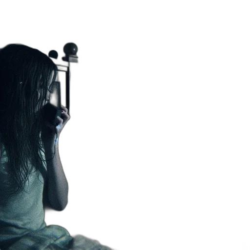 dress, weapon, mask, sword, cyberpunk, concept art, 3d render, underwater transparent PNG cut-out