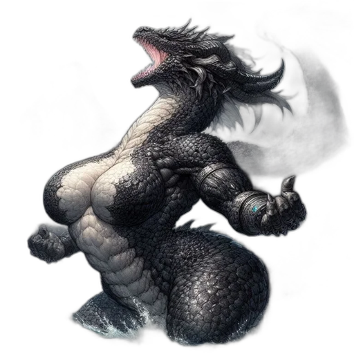dragon, creature, animal, concept art, fantasy art, photorealistic, pixel art, majestic transparent PNG cut-out