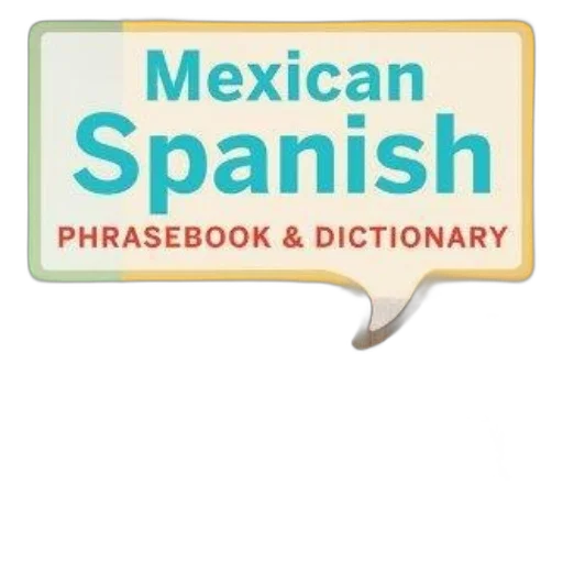hat, weapon, cover, mexican, spanish, phrasebook, dictionary, features transparent PNG cut-out