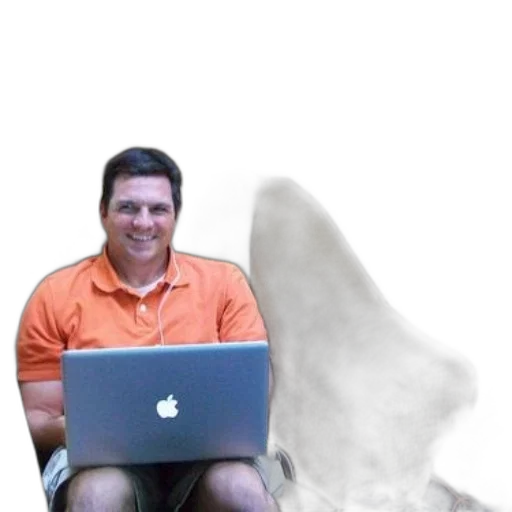 animal, creature, staff, shoes, 3d render, man, orange, shirt transparent PNG cut-out