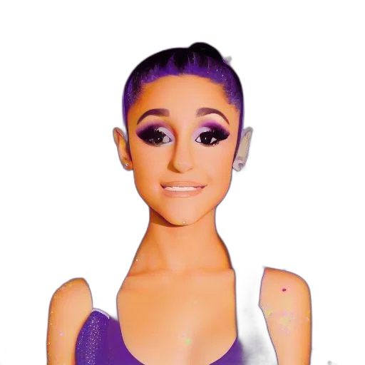 face, robot, dress, cartoon, 3d render, photorealistic, concept art, individual transparent PNG cut-out