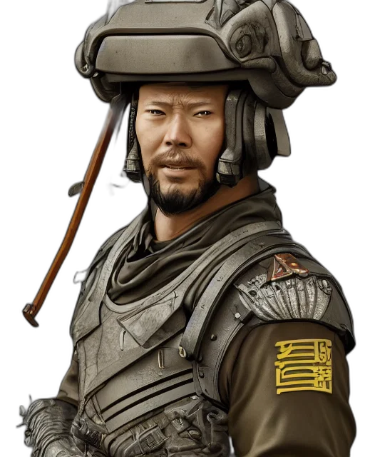 staff, face, weapon, robot transparent PNG cut-out