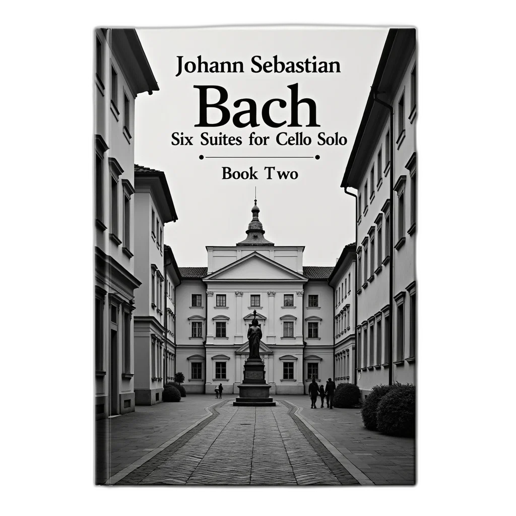 cover, book, johann, sebastian, bach, six, suites, cello transparent PNG cut-out
