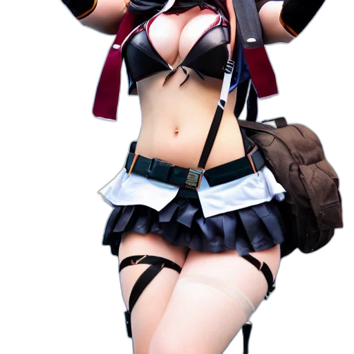 staff, weapon, robot, 3d render transparent PNG cut-out
