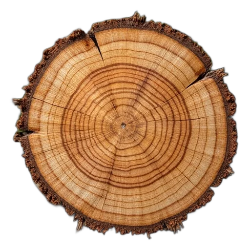 tree, crown, hair, furniture, cross, section, trunk, showing transparent PNG cut-out