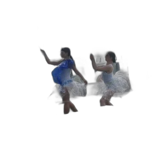 dress, shoes, concept art, 3d render, blue, two, women, plastic transparent PNG cut-out