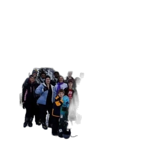 jacket, staff, robot, umbrella transparent PNG cut-out