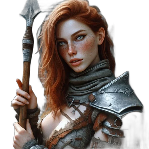 sword, staff, weapon, face, fantasy art, concept art, comic book art, photorealistic transparent PNG cut-out