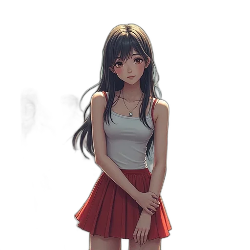 dress, face, staff, robot, anime, concept art, fantasy art, pixel art transparent PNG cut-out