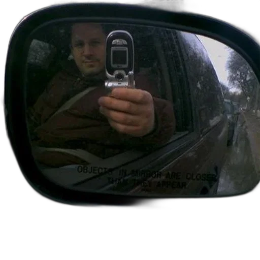 car, face, staff, jacket, photorealistic, man, takes, selfie transparent PNG cut-out