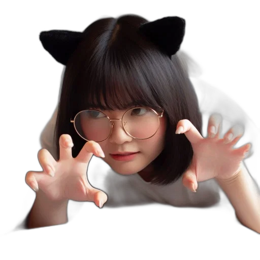 creature, face, animal, mask, 3d render, photorealistic, anime, pixel art transparent PNG cut-out