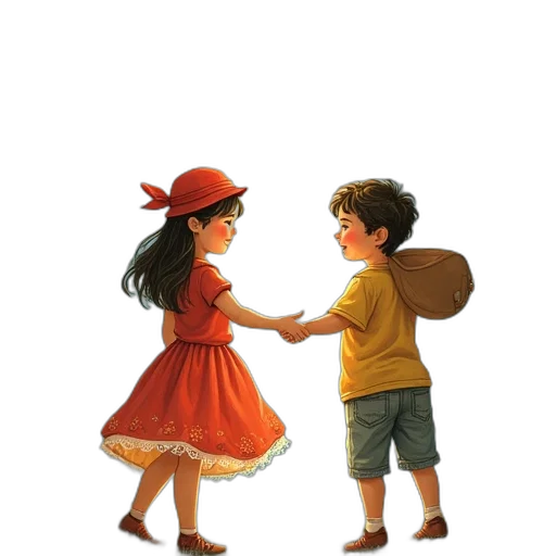 hat, dress, oil painting, concept art transparent PNG cut-out