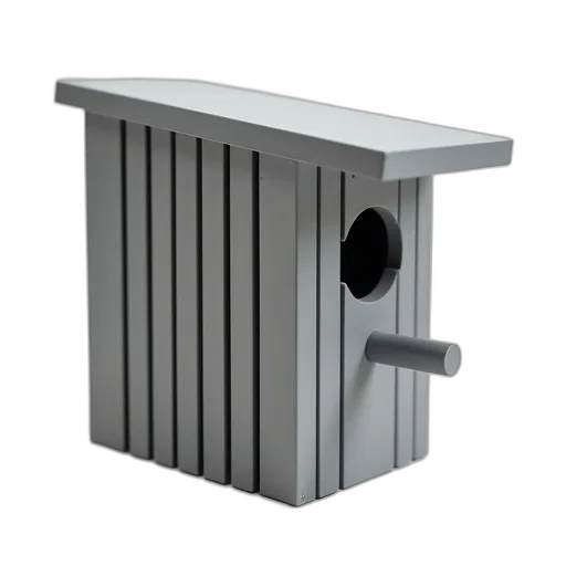 furniture, robot, staff, animal, 3d render, photorealistic, modern, grey transparent PNG cut-out