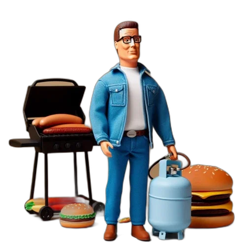 food, furniture, robot, jacket, 3d render, concept art, photorealistic, cartoon transparent PNG cut-out