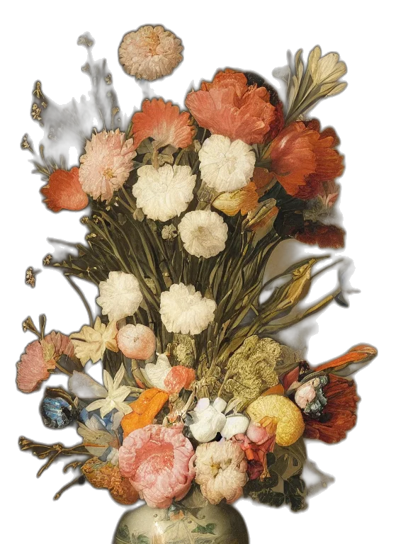flower, crown, jewelry, staff transparent PNG cut-out