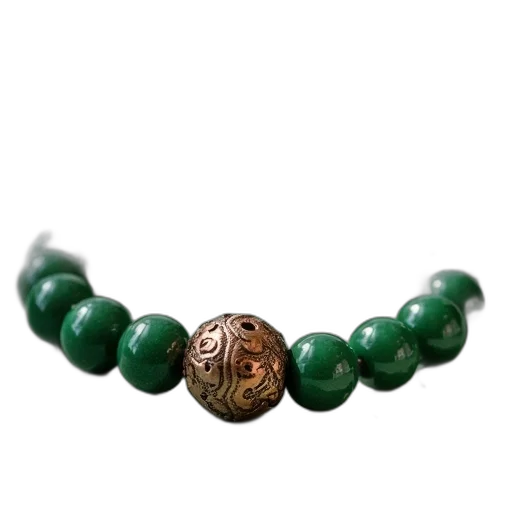 jewelry, crown, staff, green, earth tones, bracelet, bronze, bead transparent PNG cut-out