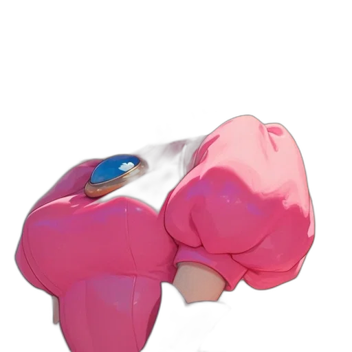 shoes, weapon, mask, jewelry, 3d render, concept art, vaporwave, photorealistic transparent PNG cut-out
