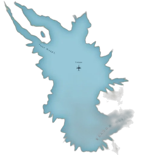 dragon, crown, sword, staff, concept art, 3d render, underwater, fog transparent PNG cut-out