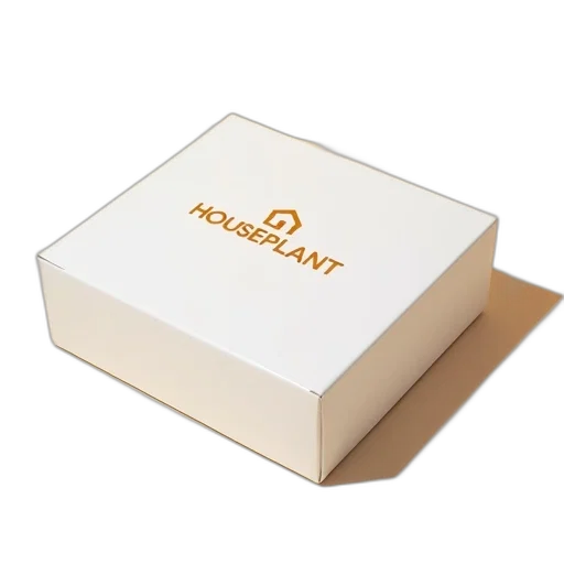 jewelry, 3d render, white, rectangular, box, glossy, finish, placed transparent PNG cut-out