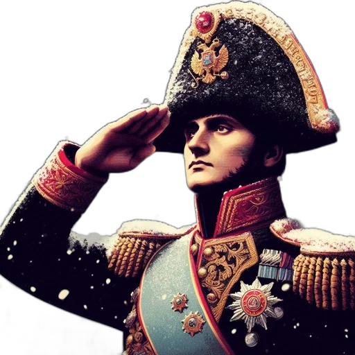 staff, hat, crown, jacket, photorealistic, 3d render, concept art, 18th-19th transparent PNG cut-out