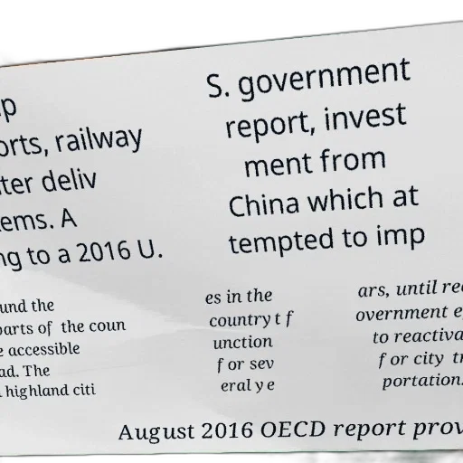 report, oecd, discusses, government, investment, infrastructure, including, railway transparent PNG cut-out