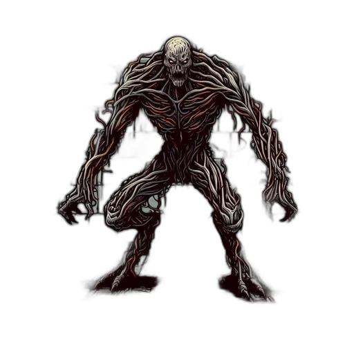 creature, robot, animal, hair, concept art, 3d render, comic book art, fantasy art transparent PNG cut-out