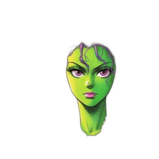 mask, face, creature, staff, concept art, 3d render, fantasy art, comic book art transparent PNG cut-out