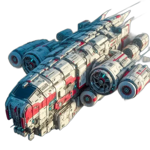 weapon, car, robot, concept art, 3d render, pixel art, cyberpunk, outer space transparent PNG cut-out