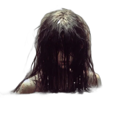 hair, face, creature, mask, concept art, photorealistic, pixel art, fantasy art transparent PNG cut-out