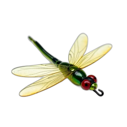 jewelry, staff, 3d render, realistic, plastic, toy, dragonfly, shiny transparent PNG cut-out