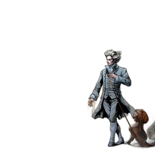 staff, creature, concept art, 3d render, fantasy art, pixel art, outer space, 18th transparent PNG cut-out