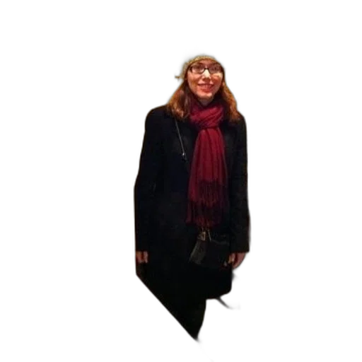 staff, jacket, hat, umbrella, dark, woman, white, red transparent PNG cut-out
