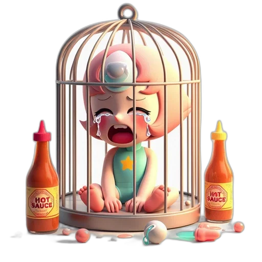 food, animal, creature, weapon, concept art, 3d render, photorealistic, cartoon transparent PNG cut-out