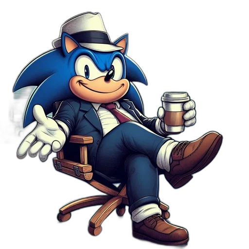 hat, animal, staff, concept art, pixel art, cartoon, 3d render, blue transparent PNG cut-out