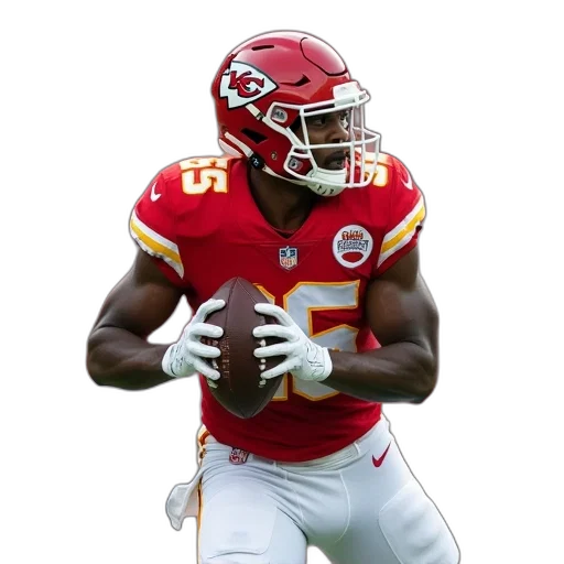 travis, porter, kansas, chiefs transparent PNG cut-out