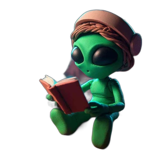 hat, staff, creature, robot, concept art, 3d render, fantasy art, pixel art transparent PNG cut-out