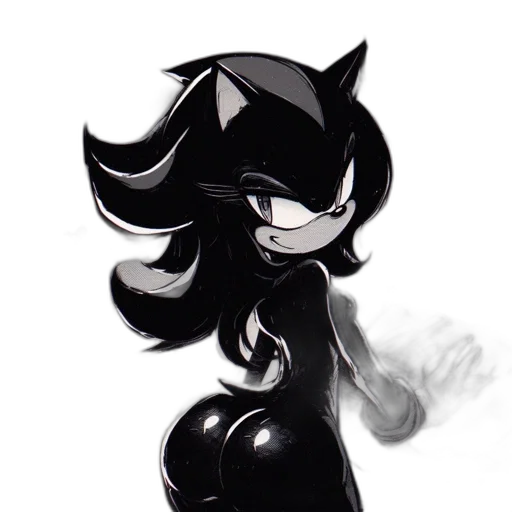 dress, creature, mask, hair, concept art, cartoon, comic book art, pixel art transparent PNG cut-out