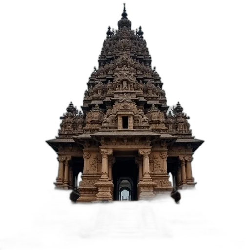 building, crown, staff, umbrella, 3d render, photorealistic, concept art, pixel art transparent PNG cut-out