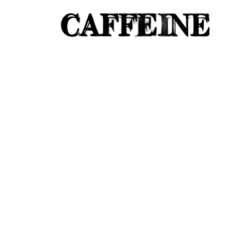 staff, food, weapon, black, white, image, word, caffeine transparent PNG cut-out