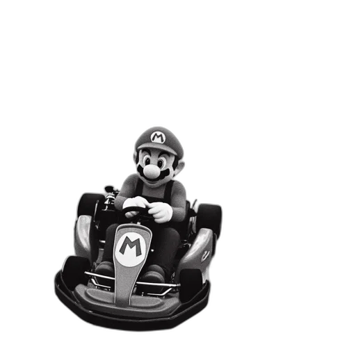 car, robot, concept art, 3d render, photorealistic, pixel art, inside, store transparent PNG cut-out