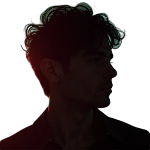 jacket, face, dragon, hair transparent PNG cut-out