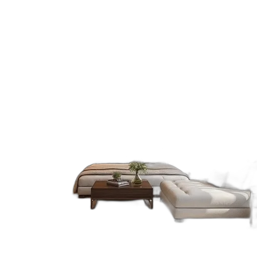 furniture, staff, 3d render, photorealistic transparent PNG cut-out