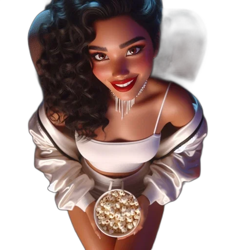 jewelry, crown, concept art, cartoon, photorealistic, fantasy art, outer space, woman transparent PNG cut-out